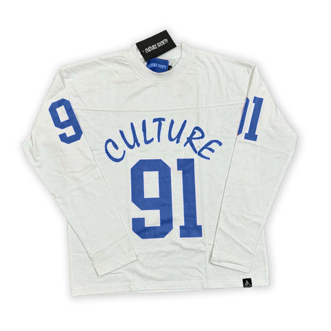 White/Blue 91’ Hockey shirt